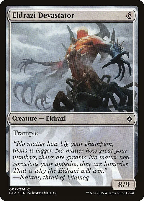 Eldrazi Devastator - Foil