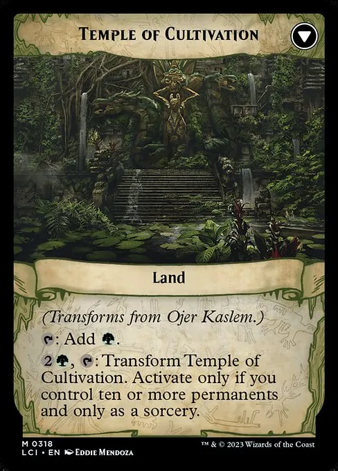 Ojer Kaslem, Deepest Growth // Temple of Cultivation - Foil