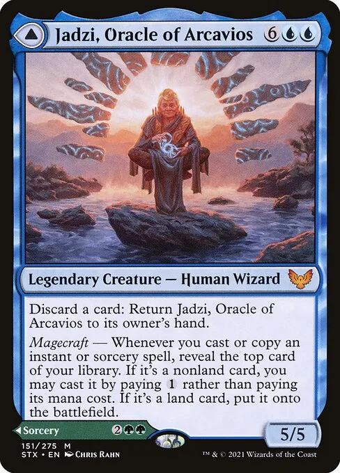 Jadzi, Oracle of Arcavios // Journey to the Oracle - Foil