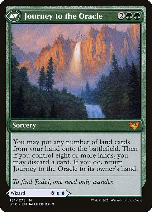 Jadzi, Oracle of Arcavios // Journey to the Oracle - Foil