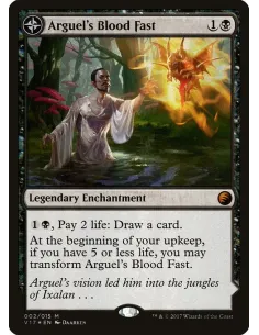 Arguel's Blood Fast // Temple of Aclazotz - Foil