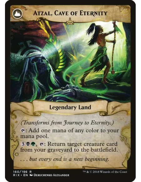 Journey to Eternity // Atzal, Cave of Eternity - Foil