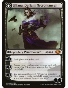 Liliana, Heretical Healer // Liliana, Defiant Necromancer - Foil 2