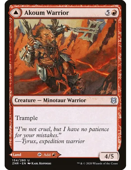 Akoum Warrior // Akoum Teeth