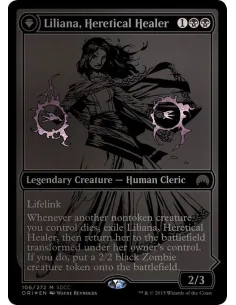 Liliana, Heretical Healer // Liliana, Defiant Necromancer - Foil