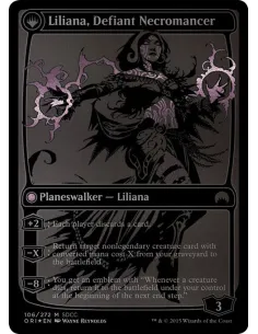 Liliana, Heretical Healer // Liliana, Defiant Necromancer - Foil 2