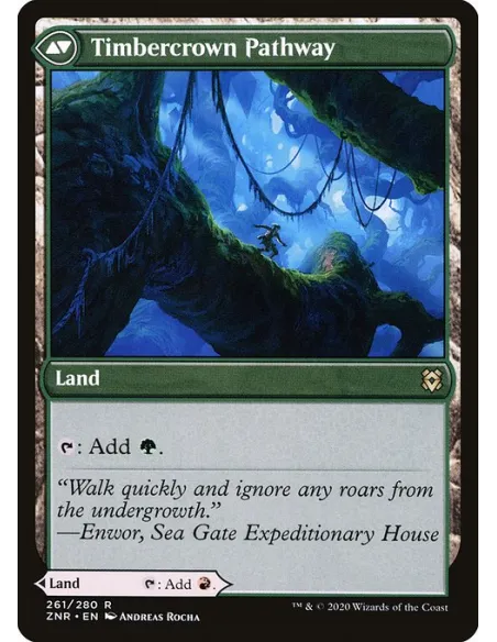 Cragcrown Pathway // Timbercrown Pathway - Foil