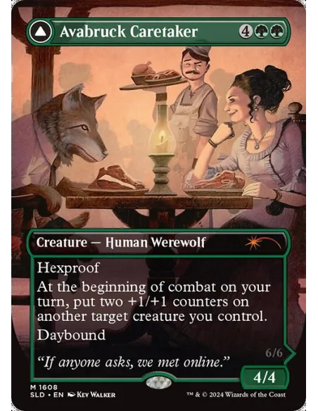 Avabruck Caretaker // Hollowhenge Huntmaster
