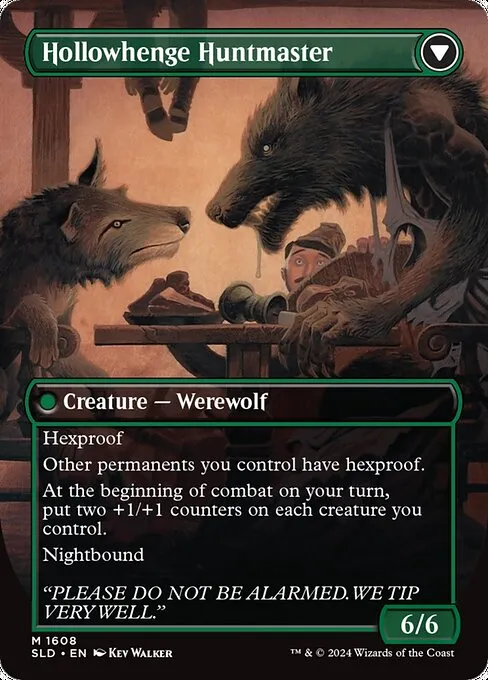 Avabruck Caretaker // Hollowhenge Huntmaster - Foil