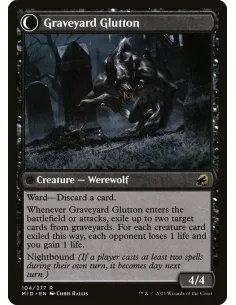 Graveyard Trespasser // Graveyard Glutton - Foil 2