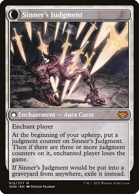 Faithbound Judge // Sinner's Judgment - Foil
