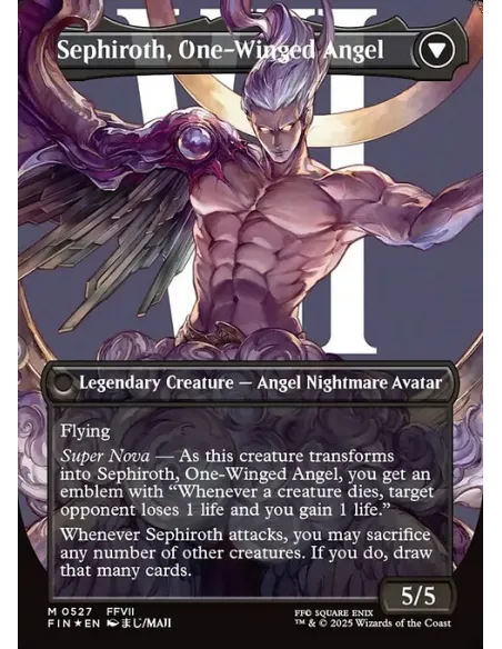 Sephiroth, Fabled SOLDIER // Sephiroth, One-Winged Angel - Foil