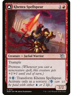 Khenra Spellspear // Gitaxian Spellstalker - Foil
