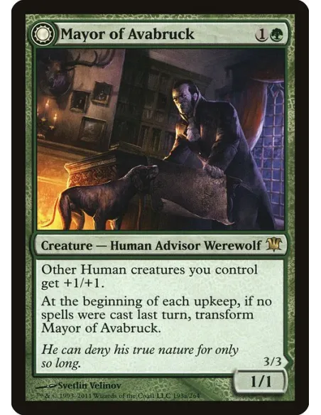 Mayor of Avabruck // Howlpack Alpha - Foil