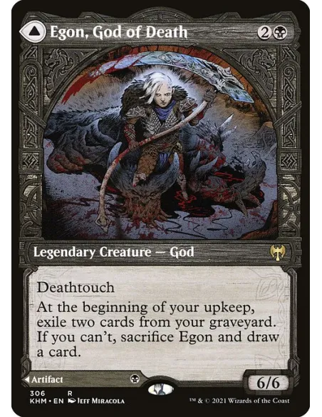 Egon, God of Death // Throne of Death - Foil