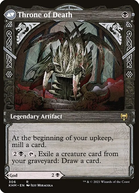 Egon, God of Death // Throne of Death - Foil