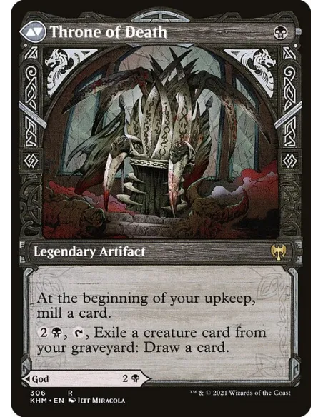 Egon, God of Death // Throne of Death - Foil