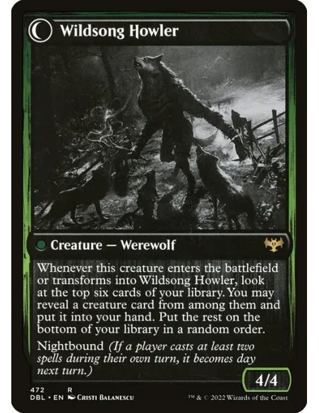 Howlpack Piper // Wildsong Howler - Foil