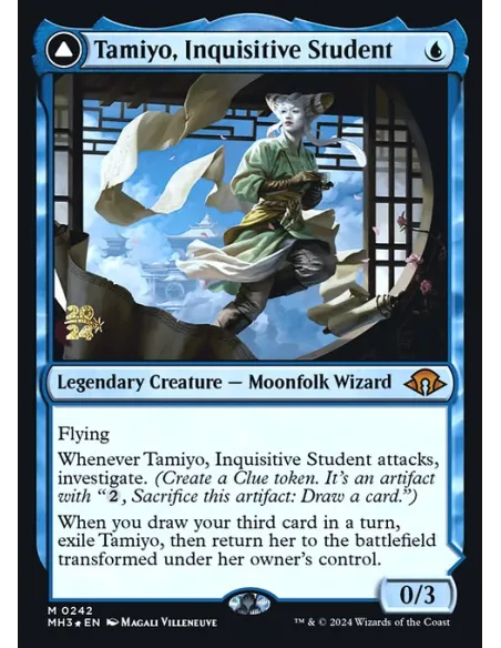 Tamiyo, Inquisitive Student // Tamiyo, Seasoned Scholar - Foil