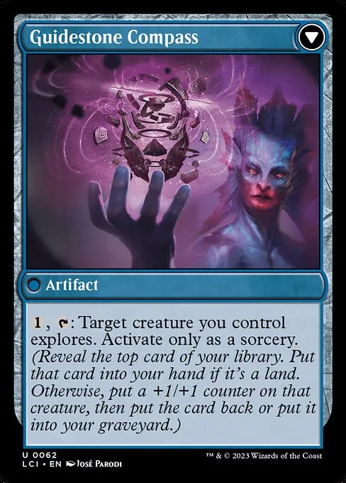 Lodestone Needle // Guidestone Compass - Foil