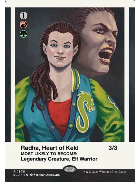 Radha, Heart of Keld // Radha, Heart of Keld - Foil