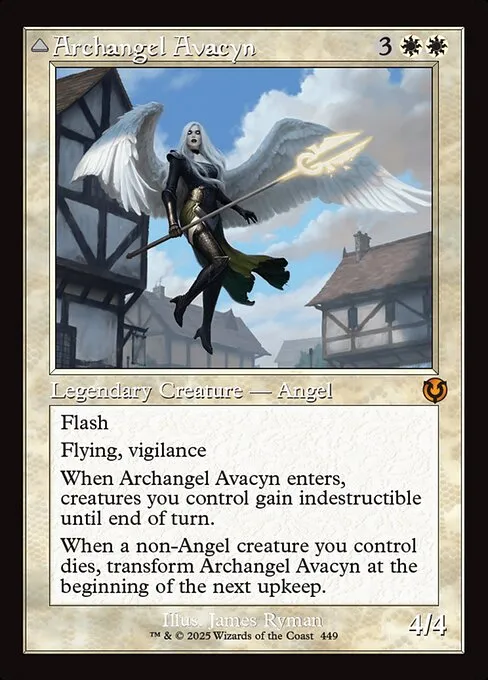 Archangel Avacyn // Avacyn, the Purifier - Foil