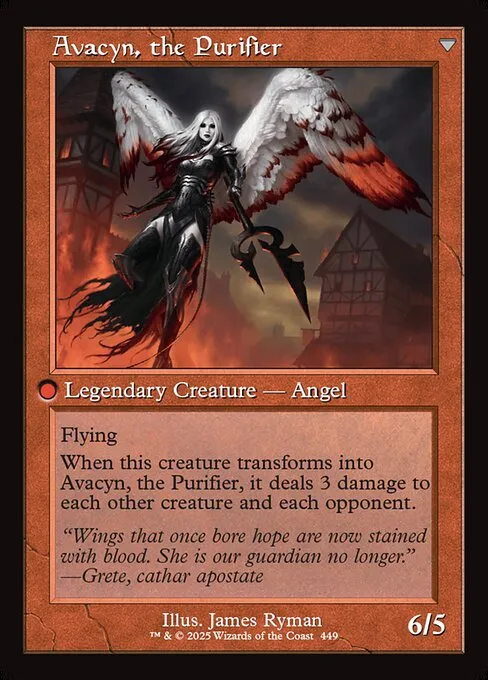 Archangel Avacyn // Avacyn, the Purifier - Foil