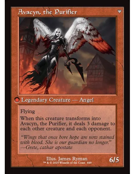 Archangel Avacyn // Avacyn, the Purifier - Foil