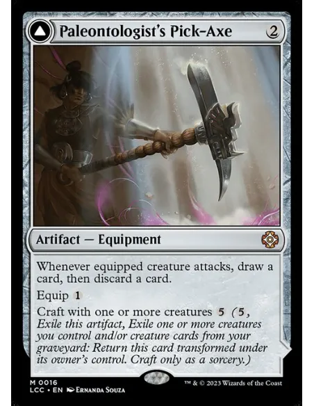Paleontologist's Pick-Axe // Dinosaur Headdress