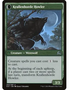 Duskwatch Recruiter // Krallenhorde Howler - Foil 2