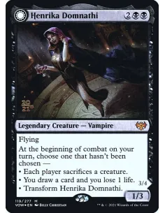 Henrika Domnathi // Henrika, Infernal Seer - Foil