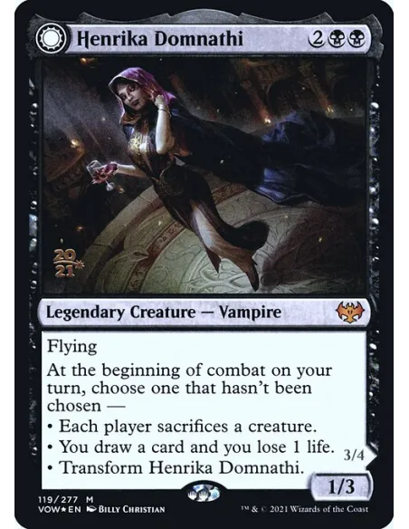 Henrika Domnathi // Henrika, Infernal Seer - Foil