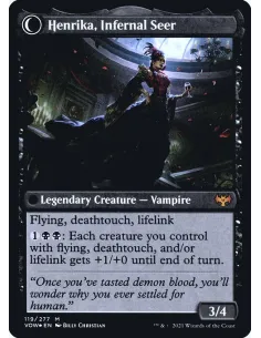 Henrika Domnathi // Henrika, Infernal Seer - Foil 2