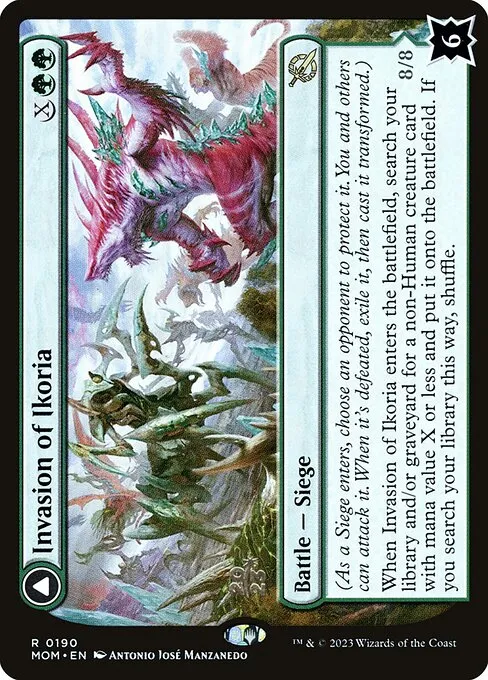 Invasion of Ikoria // Zilortha, Apex of Ikoria - Foil