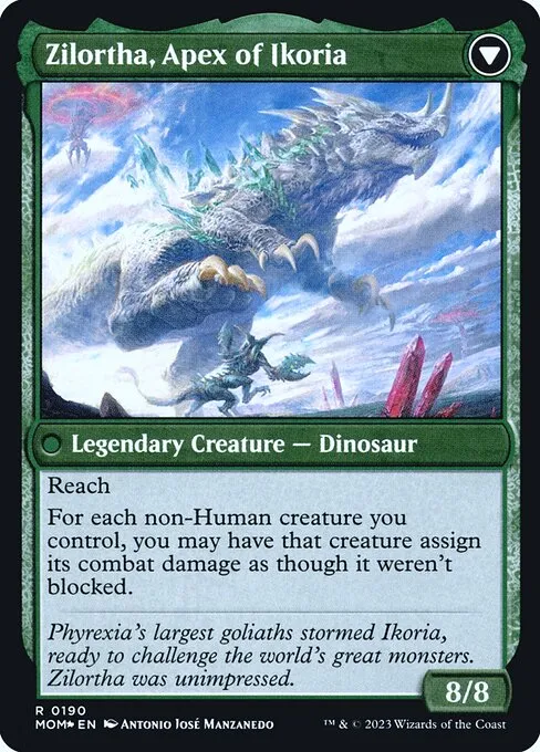 Invasion of Ikoria // Zilortha, Apex of Ikoria - Foil