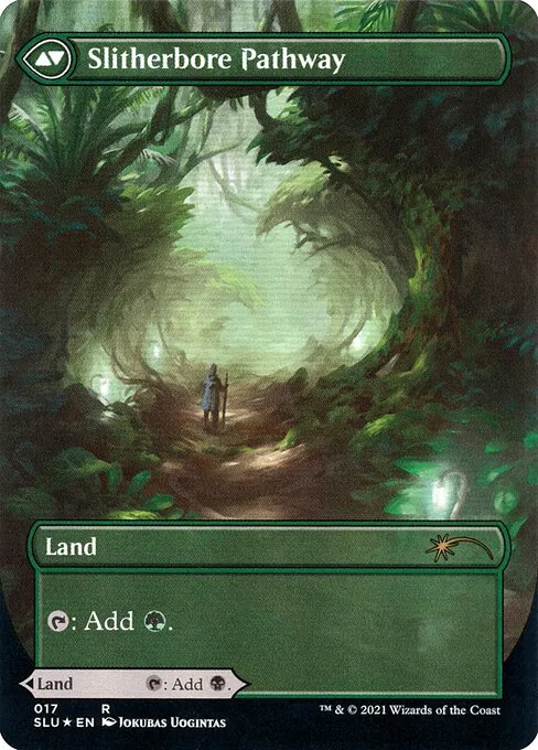 Darkbore Pathway // Slitherbore Pathway - Foil