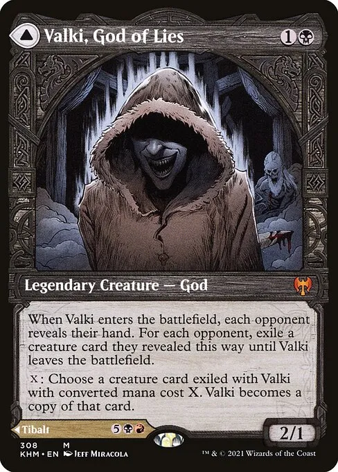 Valki, God of Lies // Tibalt, Cosmic Impostor - Foil