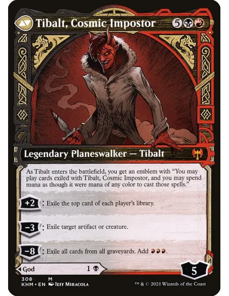 Valki, God of Lies // Tibalt, Cosmic Impostor - Foil