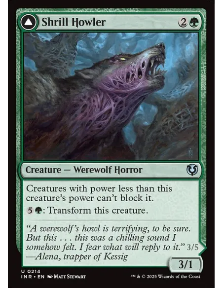 Shrill Howler // Howling Chorus - Foil