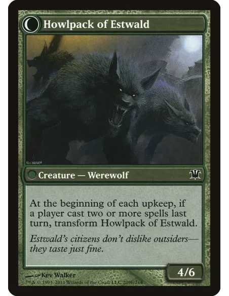 Villagers of Estwald // Howlpack of Estwald