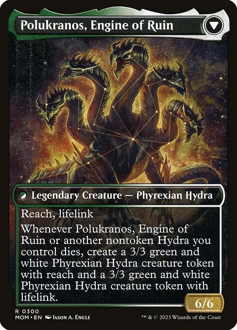 Polukranos Reborn // Polukranos, Engine of Ruin - Foil