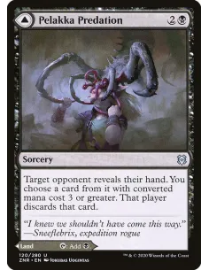 Pelakka Predation // Pelakka Caverns - Foil