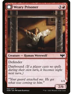 Weary Prisoner // Wrathful Jailbreaker - Foil