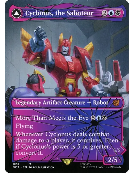 Cyclonus, the Saboteur // Cyclonus, Cybertronian Fighter