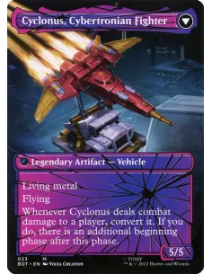 Cyclonus, the Saboteur // Cyclonus, Cybertronian Fighter 2