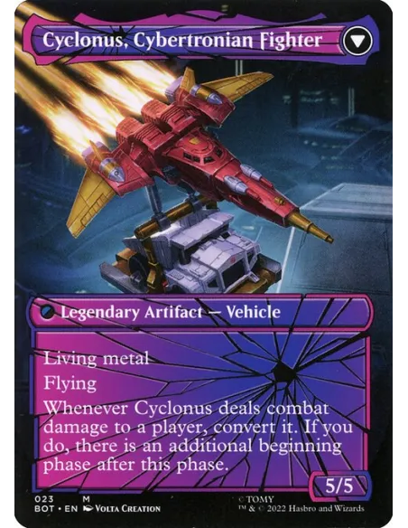 Cyclonus, the Saboteur // Cyclonus, Cybertronian Fighter