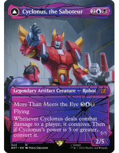 Cyclonus, the Saboteur // Cyclonus, Cybertronian Fighter - Foil