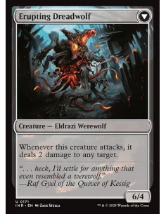 Smoldering Werewolf // Erupting Dreadwolf 2