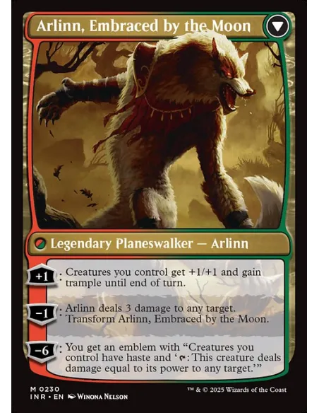 Arlinn Kord // Arlinn, Embraced by the Moon - Foil