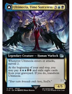 Ultimecia, Time Sorceress // Ultimecia, Omnipotent - Foil